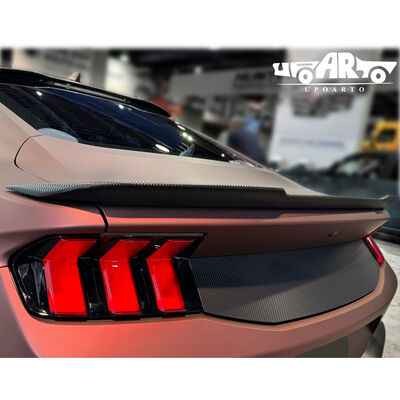 Custom Designed ABS Material Rear Boot Spoiler with 3M Tape Installation for Ford Mustang 2024+