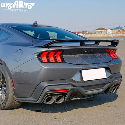 ABS Material Horse Style Rear Spoiler for Ford Mustang 2024+ with Custom Designed Service