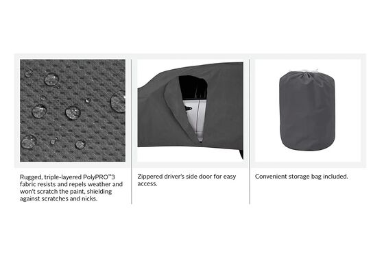 Universal Car Cover UV Proof Waterproof Windproof Protection for Sedan SUV Pickup MPV