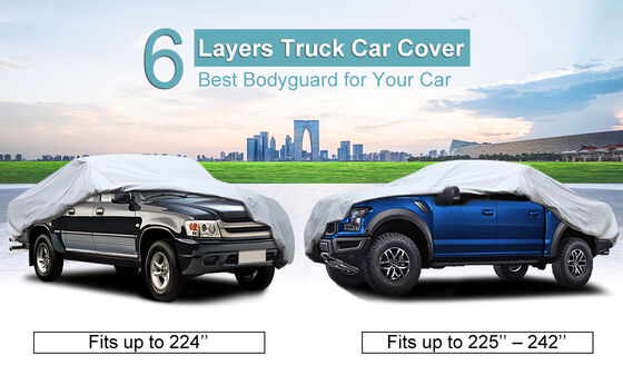 Waterproof UV Protection All Weather Car Cover for Sedan SUV Pickup MPV Universal Fit