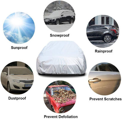 All Weather Protection UV Proof Windproof Design Auto Cover for Sedan SUV Pickup MPV