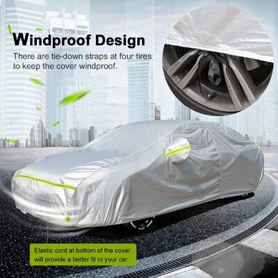 Universal Fit Car Cover with Sun Protection and All Weather Protection for Sedan SUV Pickup MPV