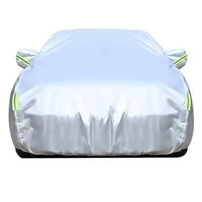 All Weather Protection UV Proof Windproof Design Car Cover for Automobiles with Reflective Strips