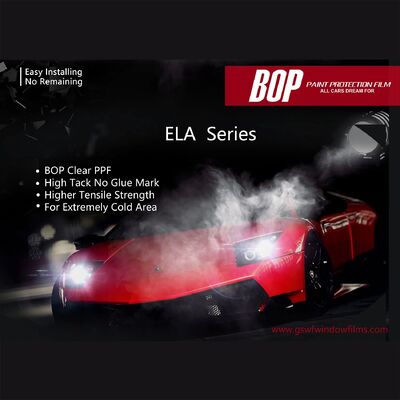 High Tensile Strength Paint Protection Film with Impact and Stain Resistance for Car Bras