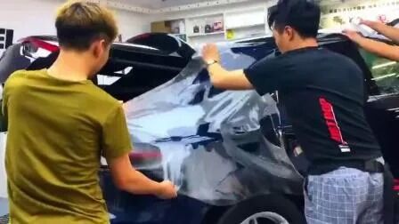 Hydrophobic Self-healing Paint Protection Film Clear Bra with 10-Year Warranty