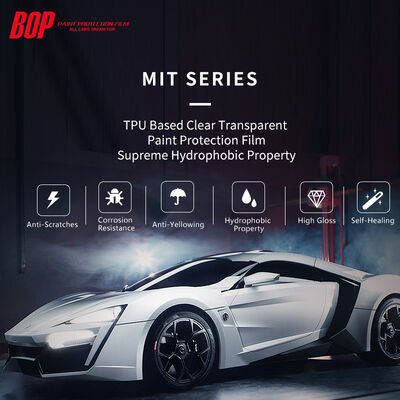 Hydrophobic Self-healing Paint Protection Film Clear Bra with 10-Year Warranty