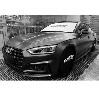 Matte Black TPU Based Paint Protection Film 1.52*15meters/roll for Car Wrap