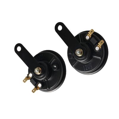 120dB Dual-Tone Electromagnetic Electric Horn for Cars - High Pitch Snail Horn with 12V Voltage