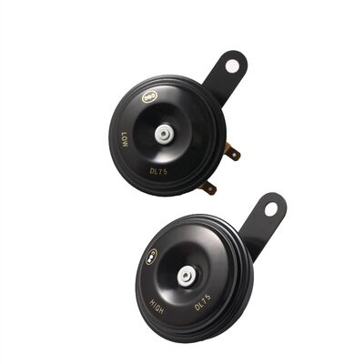 120dB High Pitch Electromagnetic Double Snail Air Horn for Universal Cars and Trucks