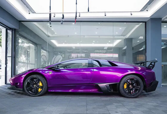 Matte Nardo Grey Car Wrap Vinyl with 8 Mil Thickness and Low Initial Adhesive for Auto Body Wrapping