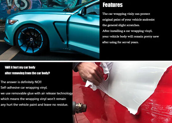 Premium Glossy Crystal Car Wrap Film with 8 Mil Thickness and 5 Years Warranty for Luxury Car Wrapping Vinyl PPF