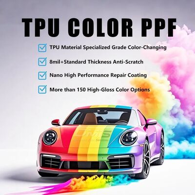 7.5mil Thickness Anti Scratch Self Repair TPU Paint Protection Film for Car Wrapping