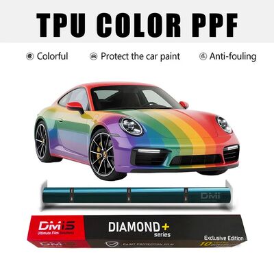 10 Years Warranty Car Wrap with 7.5mil Thickness and Hot Self Healing Color Changing Paint Protection Film