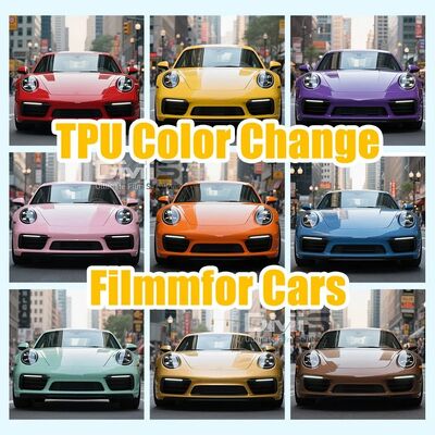 10 Years Warranty Car Wrap with 7.5mil Thickness and Hot Self Healing Color Changing Paint Protection Film