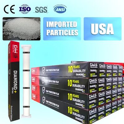 High-Quality TPU Car Wrap Vinyl with 10 Years Warranty 7.5mil Thickness and Self Healing Paint Protection Film