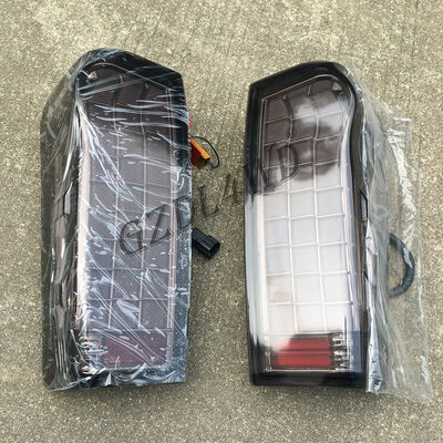 Smoked Black Waterproof LED Tail Lights with Easy Installation for 2012-2019 Isuzu D-Max Rear Lamp