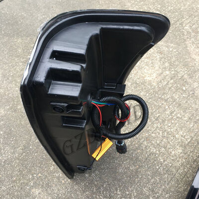 Smoked Black Waterproof LED Tail Lights with Easy Installation for 2012-2019 Isuzu D-Max Rear Lamp