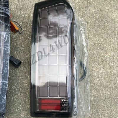 Smoked Black Waterproof LED Tail Lights with Easy Installation for 2012-2019 Isuzu D-Max Rear Lamp