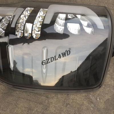 Waterproof Red and Yellow LED Tail Light with Alert Function for Ford Ranger 2012-2016