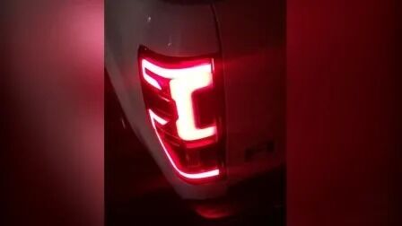 Waterproof Smoke Black LED Tail Light for Ford Ranger 2012-2019 with 12V Voltage