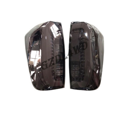 Waterproof Smoked Black LED Tail Lights for Navara NP300 with Easy Installation