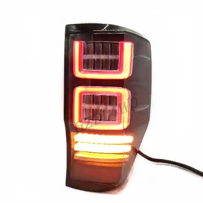 Waterproof Smoked Black LED Rear Tail Lights for Ford Ranger with Easy Installation
