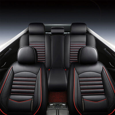 Xiangta Universal PVC 3D Leather Car Seat Covers - Breathable, Waterproof, and Easy-Clean for All Vehicles