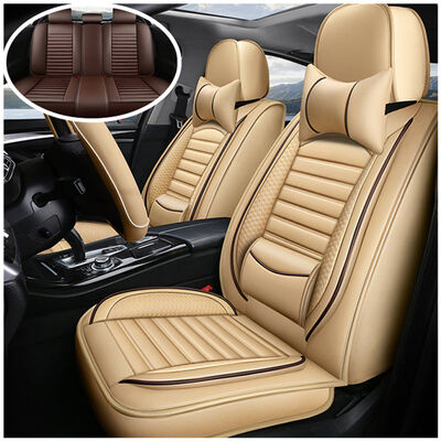 Xiangta Universal PVC 3D Leather Car Seat Covers - Breathable, Waterproof, and Easy-Clean for All Vehicles