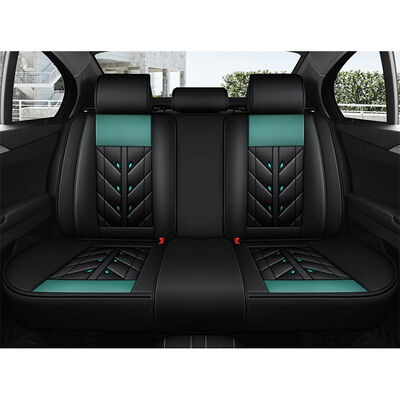 Xiangta Universal Leather Car Seat Covers Breathable Waterproof Easy-Clean for All Vehicles