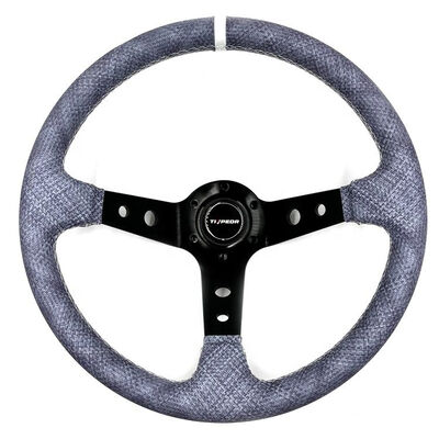 Tiypeor Custom Embroidered Deep Dish Universal Fit JDM Drift Steering Wheel