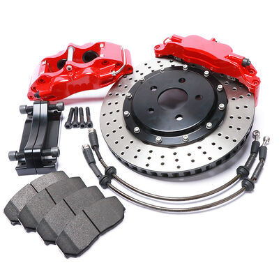 4 Pistons Brake Calipers for Honda Civic Type R with 300mm/330mm Size and Corrosion Resistant Finish
