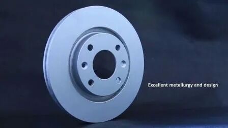 ISO9001/Ts16949 Certified OEM Standard Size Brake Disc for VW Application